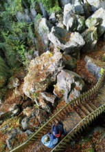 Sea of rocks in autumn, Hemer, Sauerland, North Rhine-Westphalia, Germany