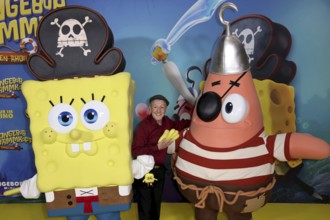 Santiago Ziesmer, German dubbing voice of SpongeBob - German premiere of SpongeBob SquarePants: