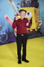 Santiago Ziesmer, German dubbing voice of SpongeBob - German premiere of SpongeBob SquarePants:
