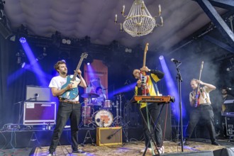 Tommy and the Teleboys live at the Orange Blossom Special Festival, Beverungen, Germany