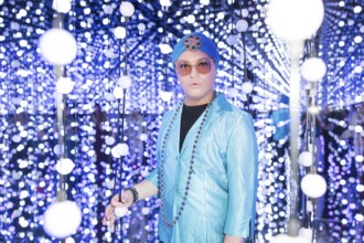 Julian F.M. Stöckel at the opening of Bubble Planet - The Adventure Museum for All Senses at Arena