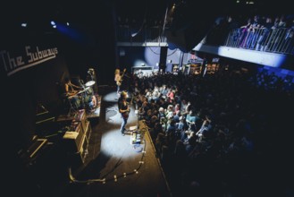 Billy Lunn (singer and guitarist), Camille Phillips (drummer) and Charlotte Cooper (singer and