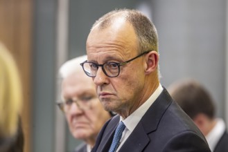 Federal Chancellor Friedrich Merz (CDU) . portrait. Annual event on the BW Automotive Industry