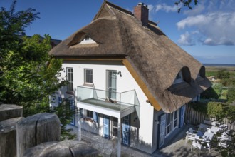 Private thatched house, Ahrenshoop, Darß, Mecklenburg-Western Pomerania, Germany