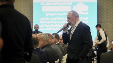 Gaziantep, Turkey – November 20, 2025: Syrian expatriates took part in a dedicated fundraising