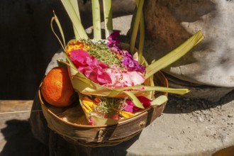 Canang Sari is a Balinese offering that expresses Wasa (God) or the creators of life to Sang Hyang