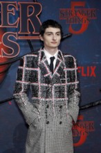 Finn Wolfhard at the Stranger Things fan event in Hangar 7 at Tempelhof Airport in Berlin on 18.11