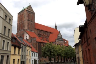 St. Nicholas Church, important building of North German brick Gothic and part of the UNESCO World