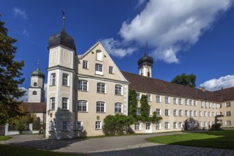 Castle in Isny, Allgäu, Baden-Württemberg, Germany