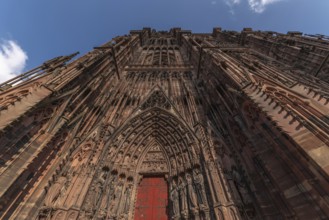 Strasbourg's Notre Dame Cathedral stands majestically there. Its magnificent architectural details