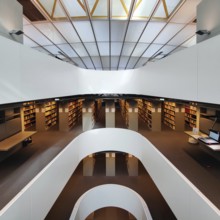 Philologische Bibliothek der Freien Universität Berlin, auch Berlin Brain genannt weil das Gebäude