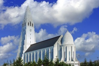 Reykjavik, Iceland, church, religion, architecture, building, Hallgrimskirkja Neogothic, Ialand,
