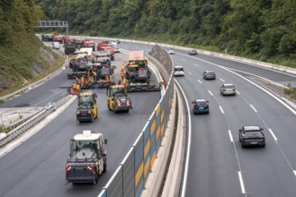 Rehabilitation of the A52 motorway near Essen, an 8 km long section between the Essen-Kettwig