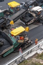 Rehabilitation of the A52 motorway near Essen, an 8 km long section between the Essen-Kettwig