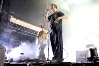 Grian Chatten, Singer, Fontaines D.C., Post Punk, Music Band, Ireland, open air at the Citadel