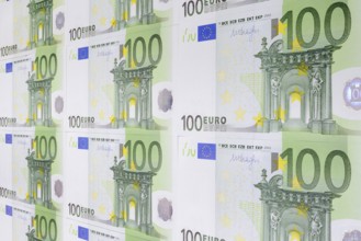 100 euro banknotes