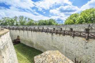 Moat of the first and second line of defence of Trencín Castle, Capital of Culture 2026, Trencín,