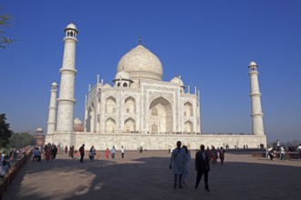 Taj Mahal or Taj Mahal, mausoleum, Agra, Uttar Pradesh, India