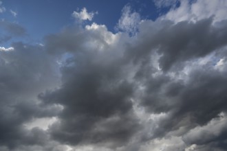 Rain clouds (Nimbostratus), Bavaria, Germany