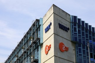 The WDR broadcasting centre in Düsseldorf, North Rhine-Westphalia, Germany