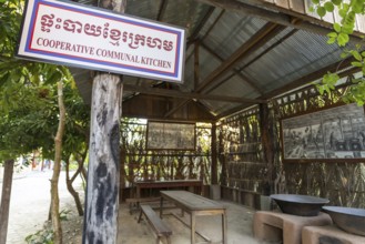 Memorial to the victims of the Khmer Rouge regime, Wat Thmei, Siem Reap, Cambodia