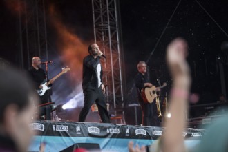 Bosse (Axel Bosse) at the Highfield Festival on Sunday, Störmthaler See, 18.08.2024