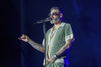 Sido live on 25 years of SIDO - The anniversary tour at the Berlin Waldbühne on 18.07.2025