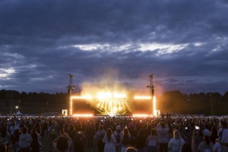 J-Hope at the Lollapalooza Festival in the Olympiastadion and on the Maifeld, Berlin, 13.07.2025
