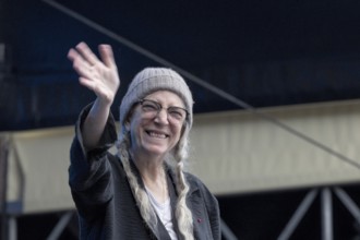 Patti Smith, singer, songwriter, USA, Patti Smith Quartet, open air at the Citadel Music Festival,