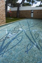 Museum, Fondation Maeght, artist Georges Braque, St. Paul de Vence, Provence Alpes Côte d'Azur,