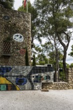 Museum, Fondation Maeght, artist Joan Miro, St. Paul de Vence, Provence Alpes Côte d'Azur, South of