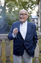 Volker Schlöndorff at the Cocktail Prolongé for the Semi-Final Round of Judging of the