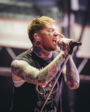 Frank Carter, singer of the Sex Pistols ft. Frank Carter live in the Berlin Zitadelle Spandau on 04