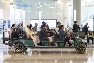 Airport chauffeur service for passengers, Abu Dhabi, United Arab Emirates