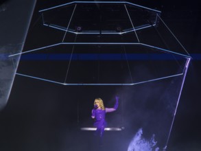 Kylie Minogue live on Tension Tour 2025 at the Berlin Uber Arena on 04.07.2025 Note: according to