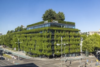 Calwer Passage, green building for a better urban climate. Around 11, 000 plants adorn the building
