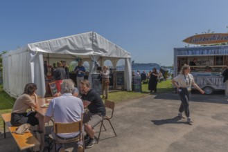 Waterkant Festival 25 in front of Kiel Week 2025 on the MGF 5 site on the Kiel Fjord, annual