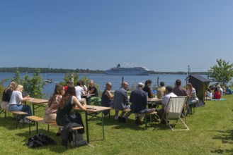 Waterkant Festival 25 in front of Kiel Week 2025 on the MGF 5 site on the Kiel Fjord, annual
