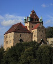 Kuckuckstein Castle in Liebstadt is situated on a rocky outcrop above the Seidewitz river valley on