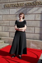 Elisabeth Sobotka (Artistic Director of the Staatsoper Unter den Linden) arriving for Charles