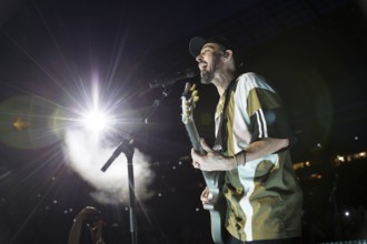 Mike Shinoda, singer and bassist of Linkin Park live on From Zero World Tour 2025 at the