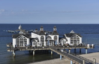 The Sellin pier on Rügen, Mecklenburg-Western Pomerania, Germany