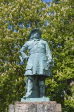 Friedrich-Wilhelm the Great Elector, Statue, Statue, Eckernförde, Baltic Sea, Schleswig-Holstein,