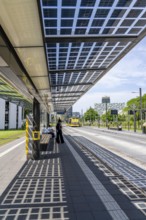 New bus and tram stops at Science Park Utrecht, Utrecht University, the stops have been redesigned,