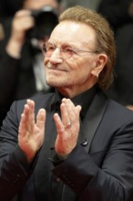 Cannes, France - 16.5.2024: Bono on the red carpet during the 78th Cannes International Film