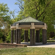 Swan Temple, also known as Albin Müller Pavilion, Ceramic Pavilion, Mathildenhöhe, UNESCO World