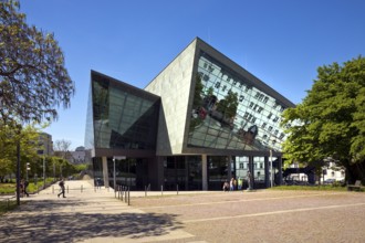 South-east side of the Darmstadtium Congress Centre in the centre of Darmstadt, Hesse, Germany