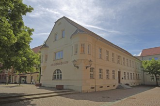 Historical District Museum, Market, Bitterfeld, Saxony-Anhalt, Germany