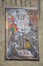 Painting The Vision of Mikolaj Sobczak 2025, modern art, banner, mural, abstract art, inscription,