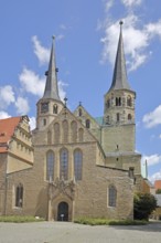 Romanesque Cathedral of St John and St Lawrence, landmark, Merseburg, Romanesque Road,